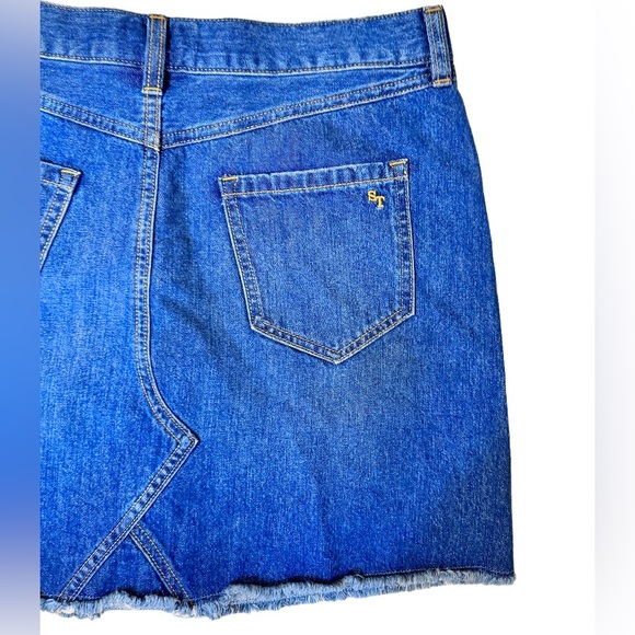 NWT NEW Southern Tidefray Denim skirt size 29 10 - Picture 4 of 11